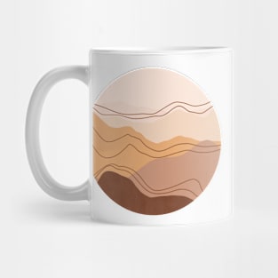 Abstract Sunset Painting 3.8 Mug